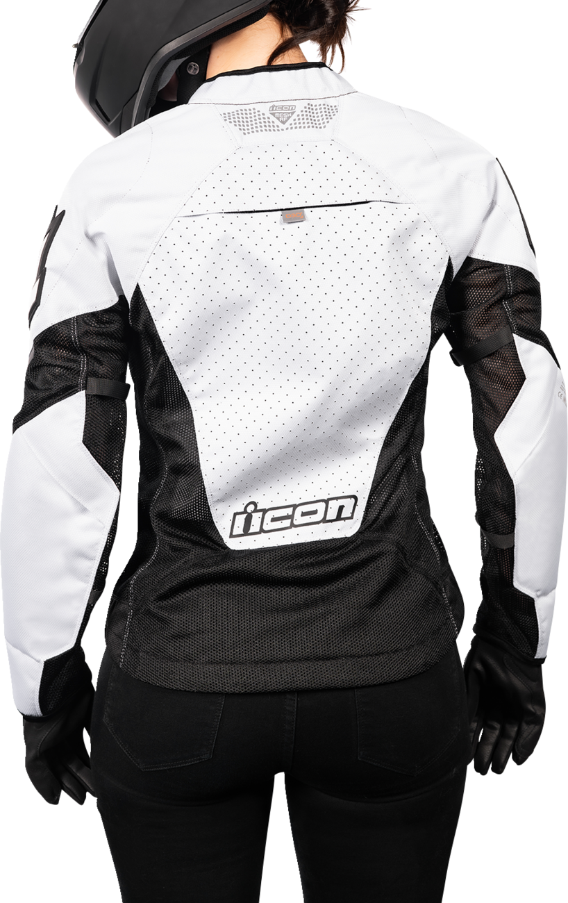 Women\'s Mesh™ AF Jacket - White/Black - XS