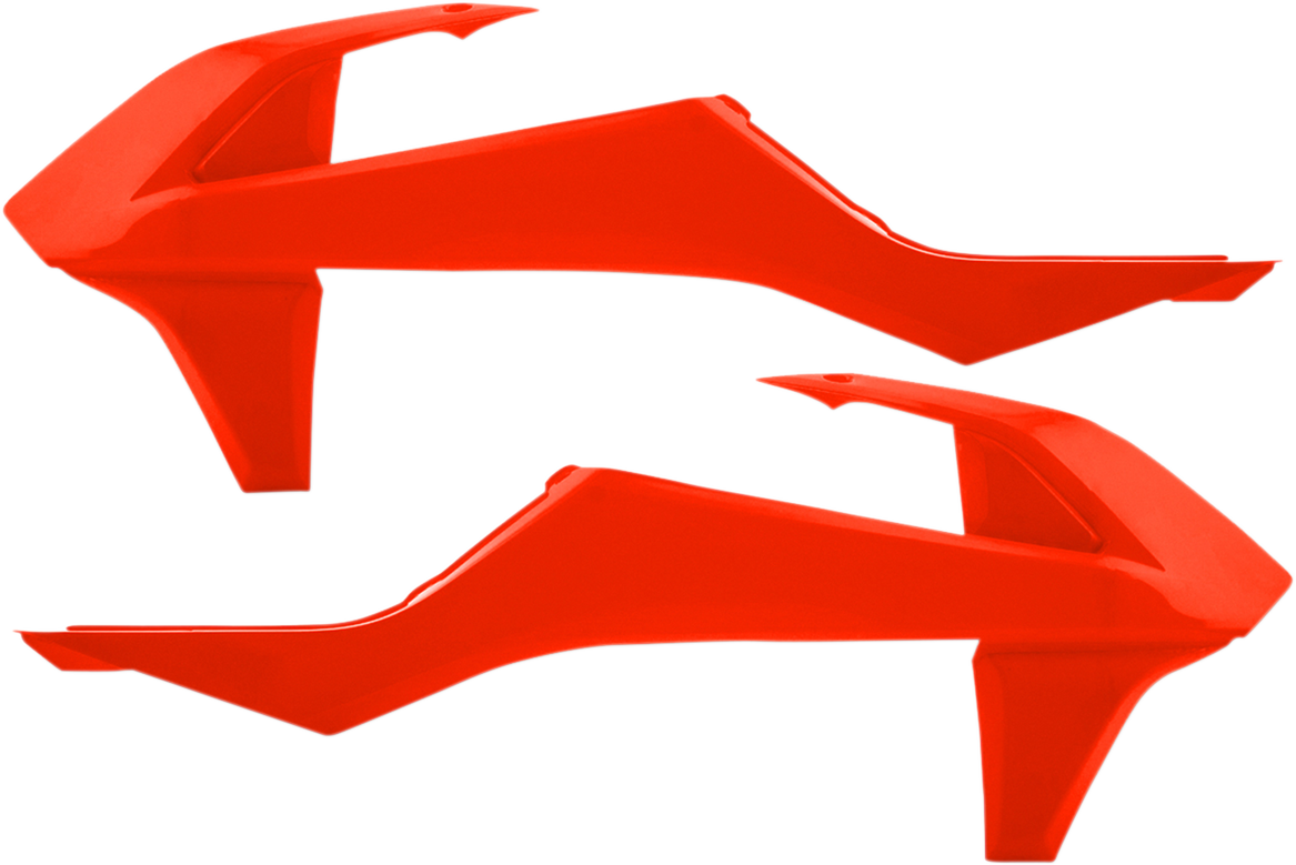 Radiator Shrouds - Fluorescent Orange 2016 - 2019