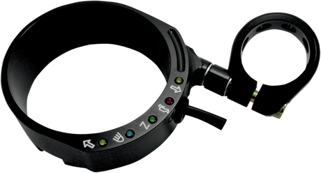 Speedometer Relocation Bracket - Black - For 49 mm Fork 2006 - 2016