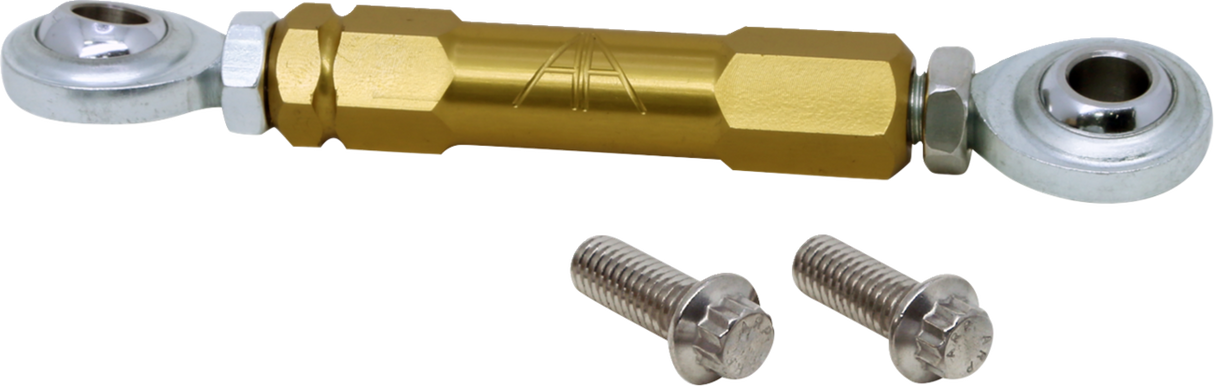 Adjustable Stabilizer Link - Front - Gold Anodized - Touring