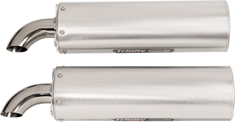 Full Dual Exhaust System - Brushed - RZR XP 1000 2024 - 2025