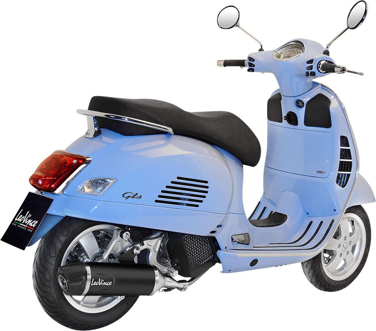 Nero Exhaust System - Vespa GTS 150 - Black