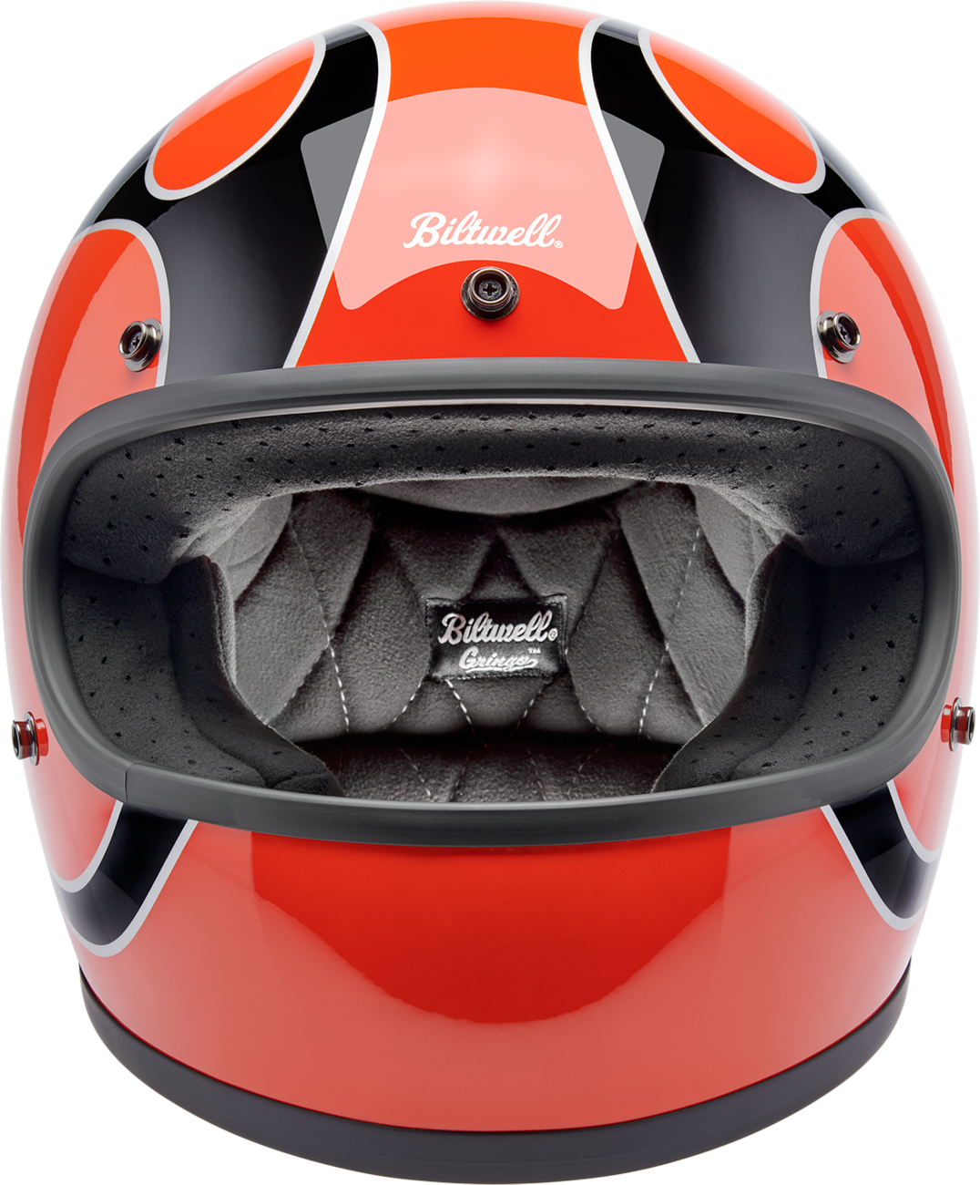 Gringo Helmet - Flames - Competition Orange - XS