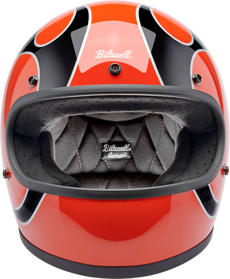 Gringo Helmet - Flames - Competition Orange - Small