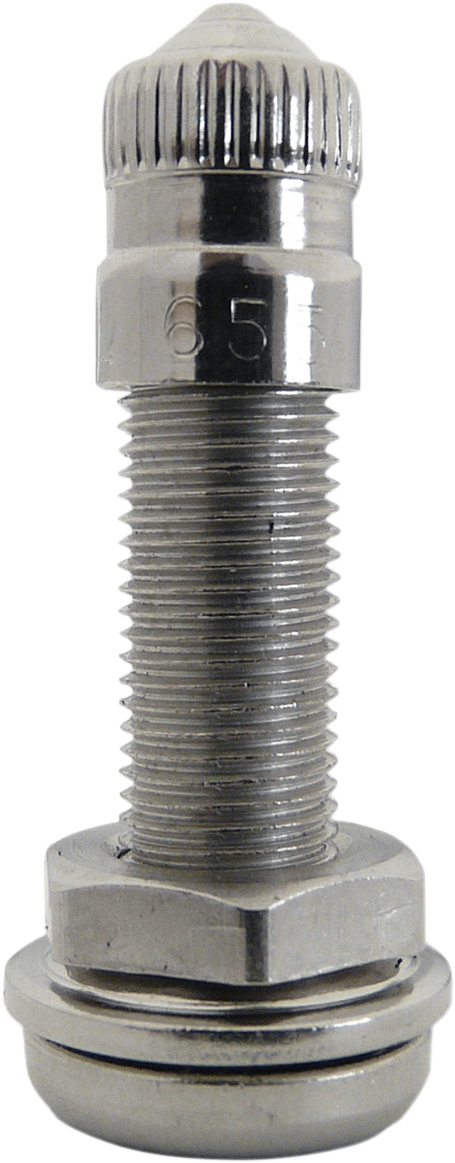 Valve Stem - Straight - Chrome