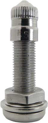 Valve Stem - Straight - Chrome