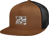 Mackinic Trucker Hat - Brown/Black - One Size