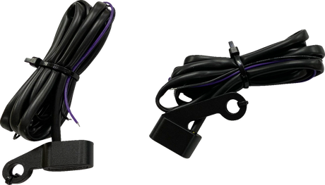 Marker Lights - Black - Smoke Lens - \'04-\'13 XL 2004 - 2013