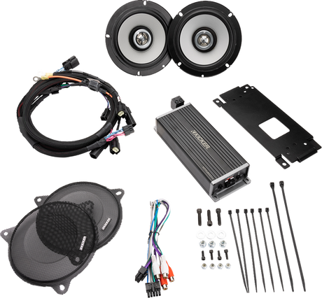 6-1/2\" Speaker/300 W Amplifier Kit - Harley Davidson 2014 - 2023