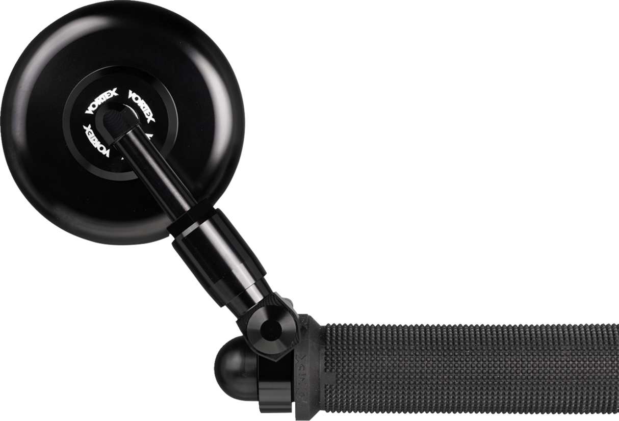 Mirror - X30 - Side View - Round - with 7/8\" Clamp - Black - Left/Right