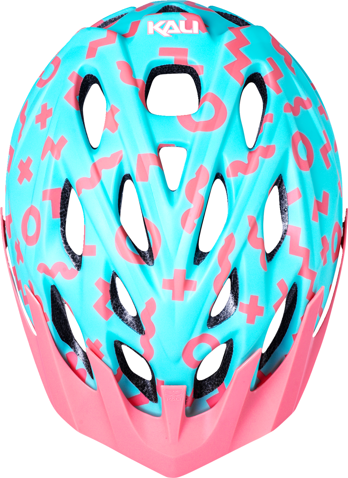 Youth Chakra Plus Helmet - Zwiggles - Matte Seafoam/Salmon