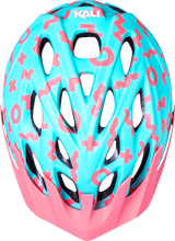 Youth Chakra Plus Helmet - Zwiggles - Matte Seafoam/Salmon