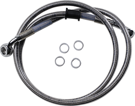 Brake Line - Front (Upper) - Stainless Steel 2018 - 2023