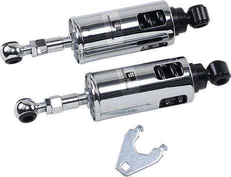 422 Series Adjustable Shocks - Chrome - Heavy-Duty 1989 - 1999