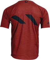 Assist Hazard Short-Sleeve Jersey - Brick/Heather - XS