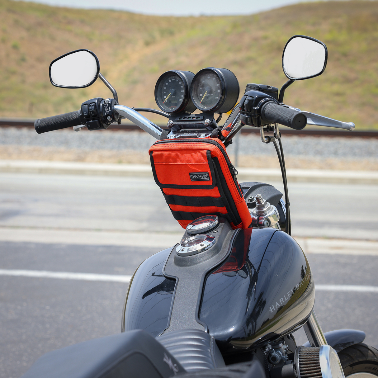 Handlebar Bag Slim - Orange