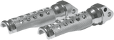 Footpegs - Slash-Cut - Silver 1999 - 2005
