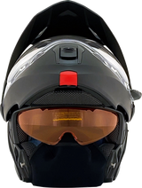 FX-111DS Snow Helmet - Electric - Matte Black - XL