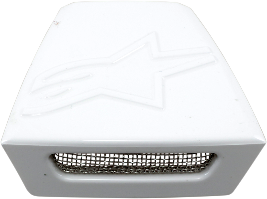 Supertech M8/M10 Rear Vent Frame - Gloss White