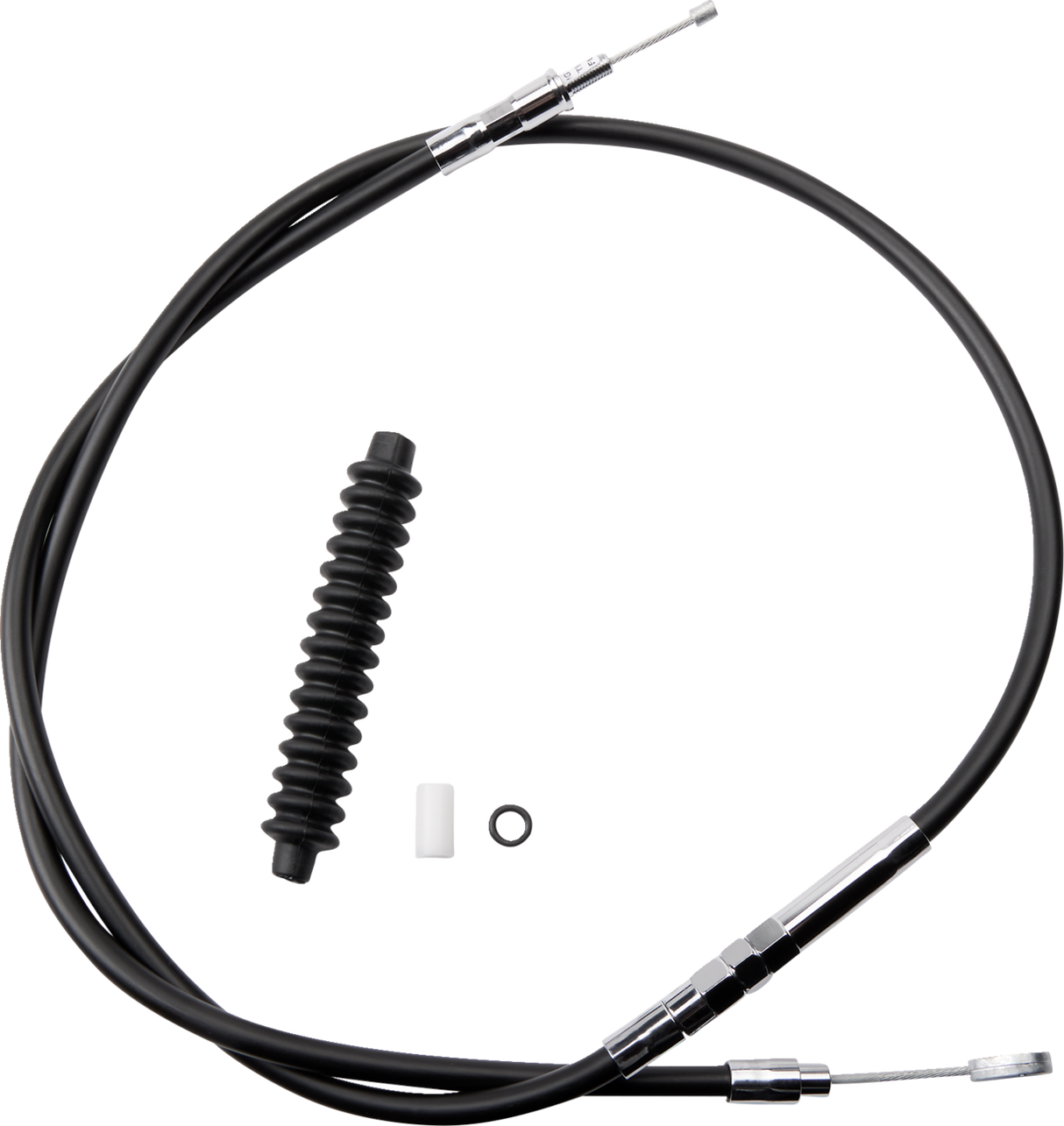 High-Efficiency Black Vinyl Clutch Cable - 57-1/4\" 1996 - 2003