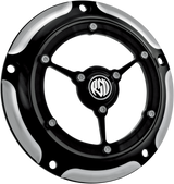 Clarity Derby Cover - Contrast Cut™ - Big Twin 1999 - 2016