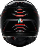 K3 Helmet - Syth - Black/Red - XL