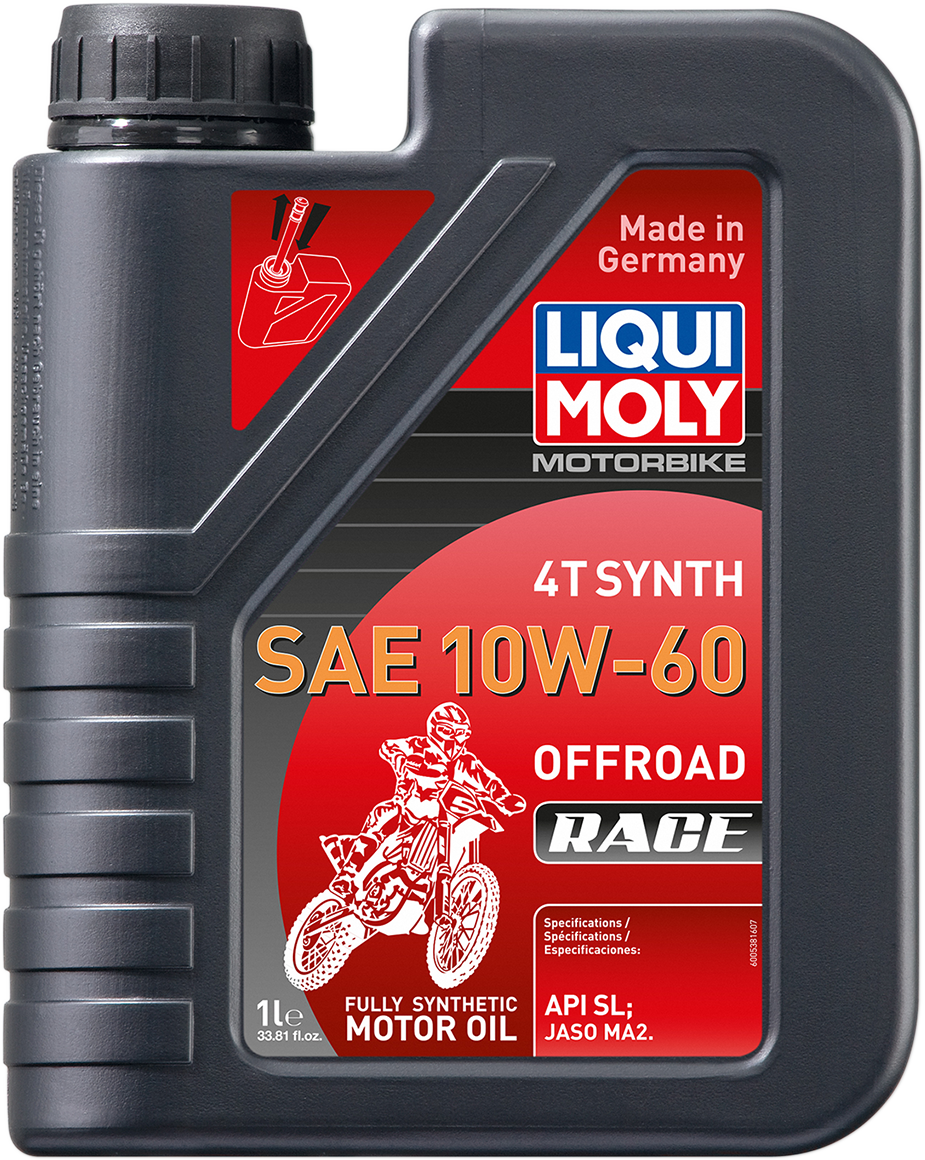 Off-Road Synthetic Oil - 10W-60 - 1L