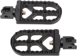 Serrated Footpegs - Black - Long 2018 - 2023