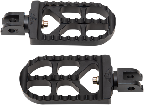 Serrated Footpegs - Black - Long 2018 - 2023