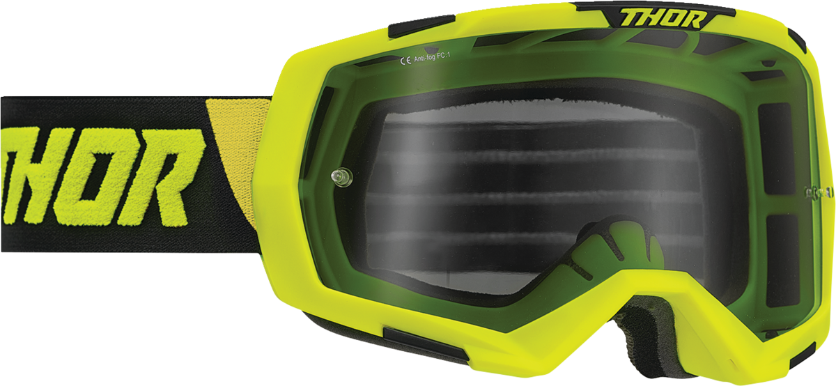 Regiment Goggle - Lime/Black - Smoke Lens