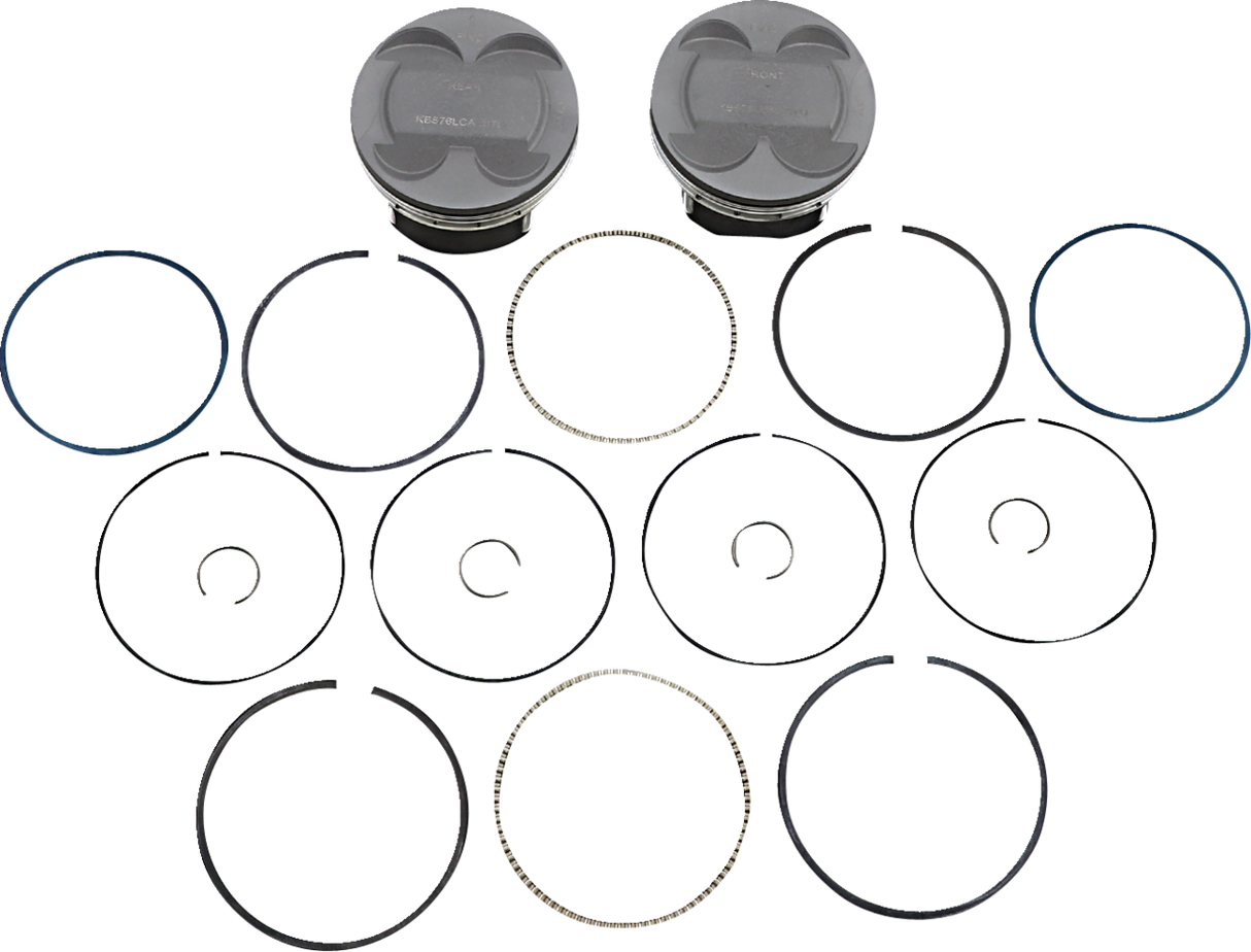 Piston Kit - 124\" - Standard - M8 2017 - 2020