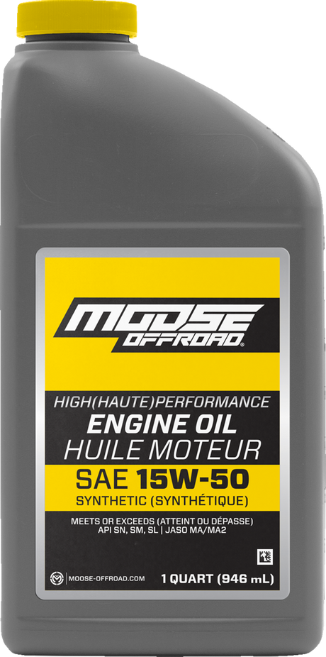 Synthetic Engine Oil - 15W-50 - 1 US quart