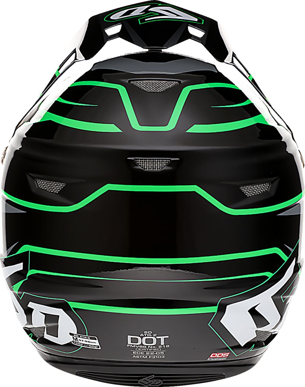 ATR-2 Helmet - Phase - Black/Green - 2XL