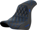 Pro Series SDC Performance Seat - without Backrest - Blue Stitch - FL/FX \'18-\'20 2018 - 2020