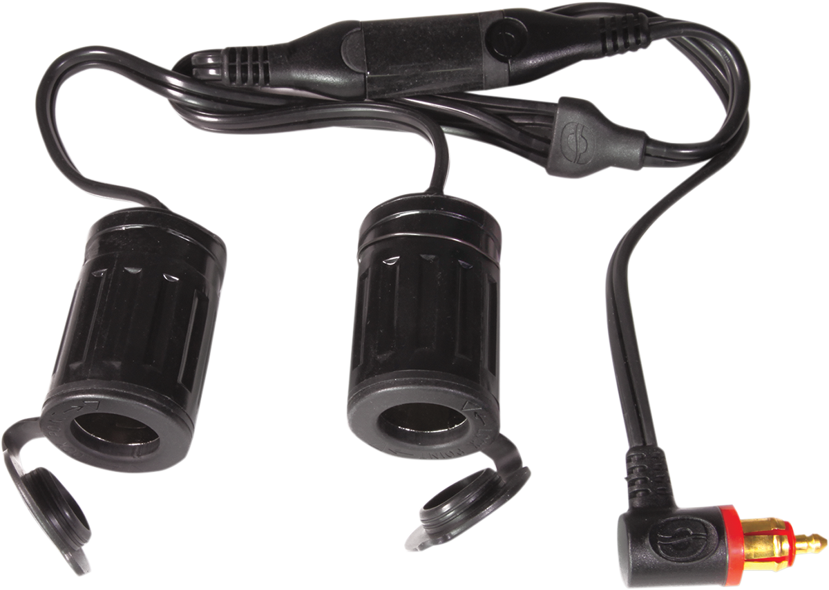 Y-Splitter - DIN to Dual Socket Adapter