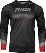 Assist Long-Sleeve Jersey - Black/Heather Gray - Small