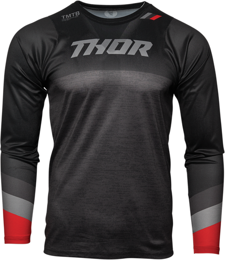 Assist Long-Sleeve Jersey - Black/Heather Gray - Medium
