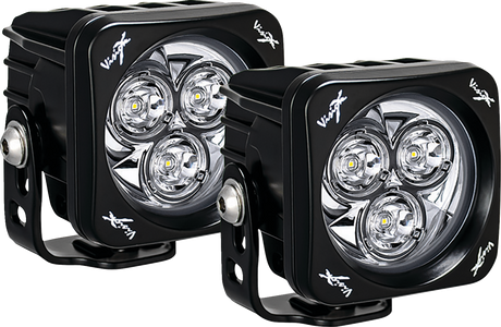 Light Cannon - CG2 - 3\" - Multi LED - Square - Clear Lens