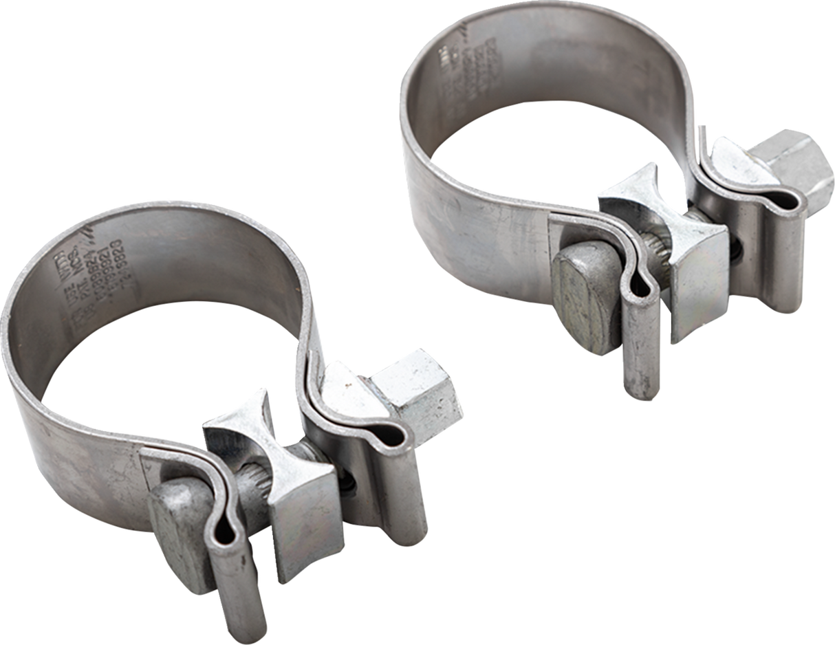 Slip-On Muffler Clamps - Twin Cam 1995 - 2016