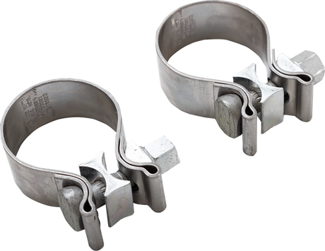 Slip-On Muffler Clamps - Twin Cam 1995 - 2016