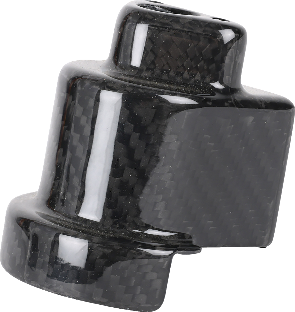 Cover Steering Lock - Gloss Weave Carbon Fiber 2024 - 2024