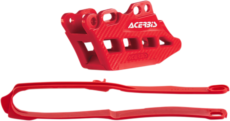 Chain Guide and Slider Kit - Honda CRF250R/CRF450R/RX - Red 2017 - 2019