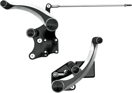 Forward Control - Diamond - Black - \'00 FXST 2000 - 2013