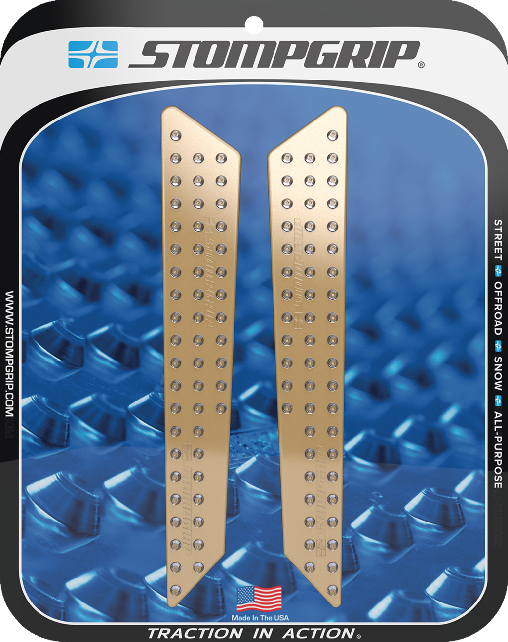 Traction Pad Tank Grips - Volcano - Clear - Tiger 1200 Rally Explorer 2022 - 2024