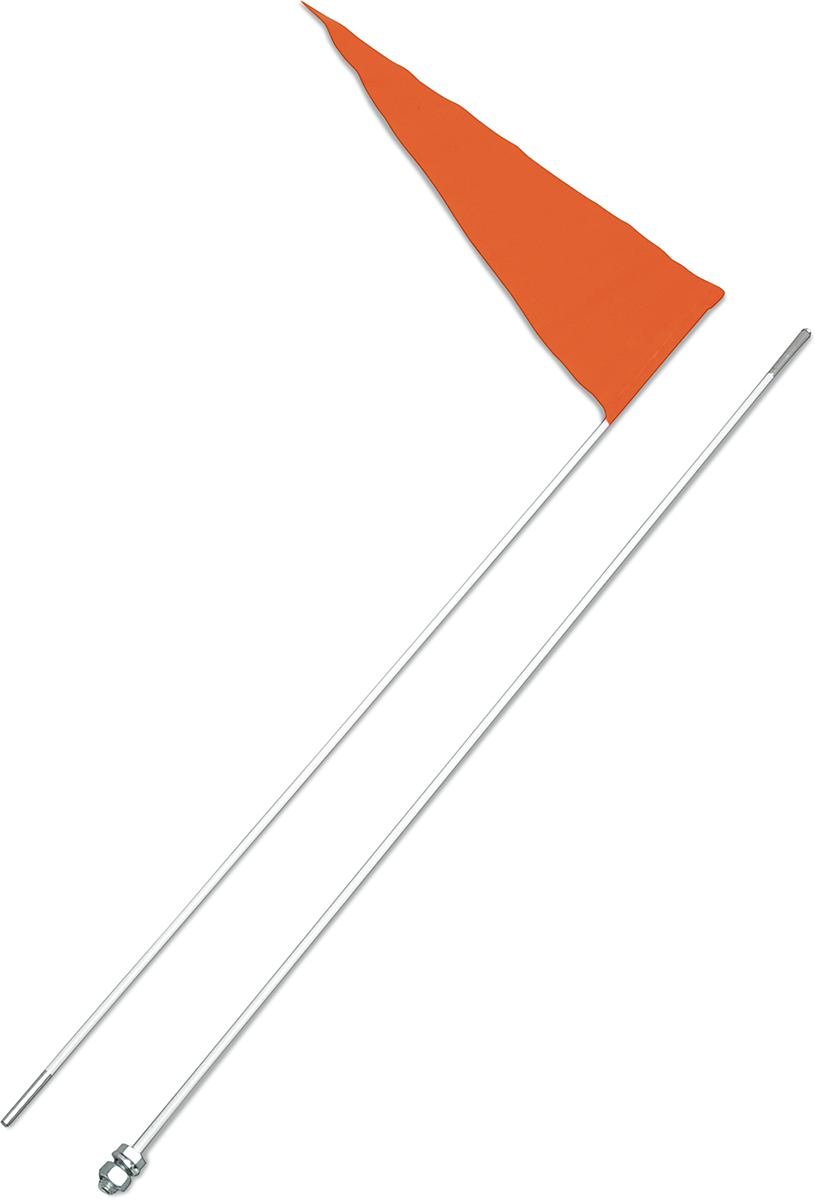 Flag and Pole - 6\' White Pole - 5 Pack
