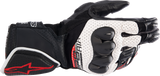 SP-8 V3 Air Gloves - Black/White/Bright Red - Small