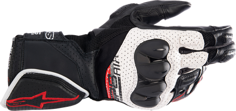 SP-8 V3 Air Gloves - Black/White/Bright Red - Small