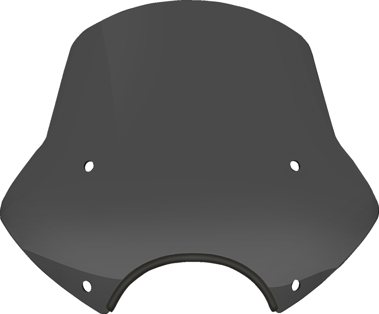 Speed Demon Sportshields - 15\" - 9\" Headlight Cutout - Dark Black Smoke