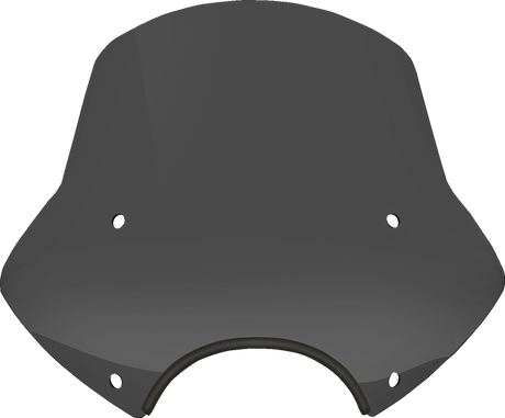 Speed Demon Sportshields - 15\" - 9\" Headlight Cutout - Dark Black Smoke