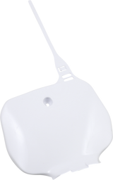 Front Number Plate - White 1992 - 1999